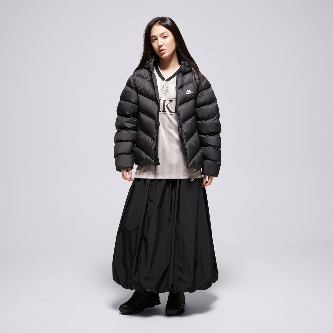 Детска преходно яке NIKE ЯКЕ ПУХЕН K NSW TF ADP PUFFER BOY hq4976-010 цвят черен