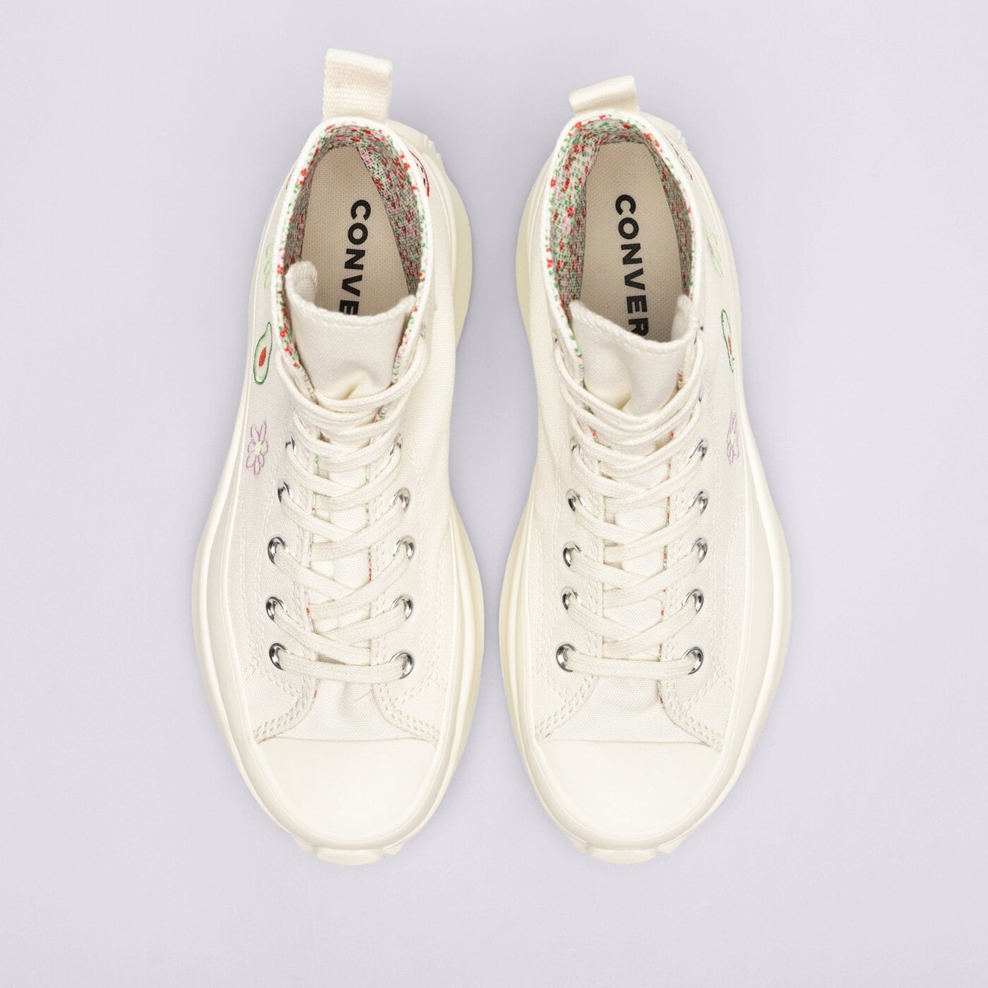 Дамски маратонки CONVERSE RUN STAR HIKE a03560c цвят бял