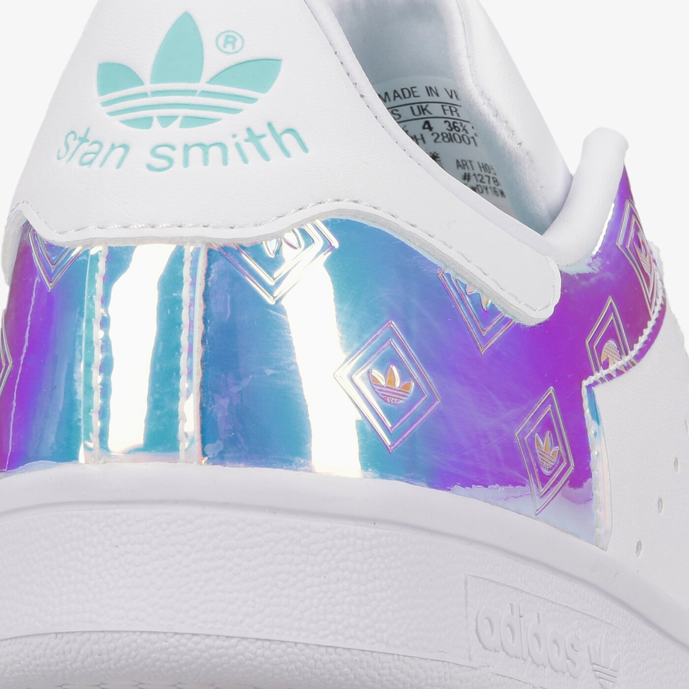 Детски маратонки ADIDAS STANSMITHJ h05849 цвят бял