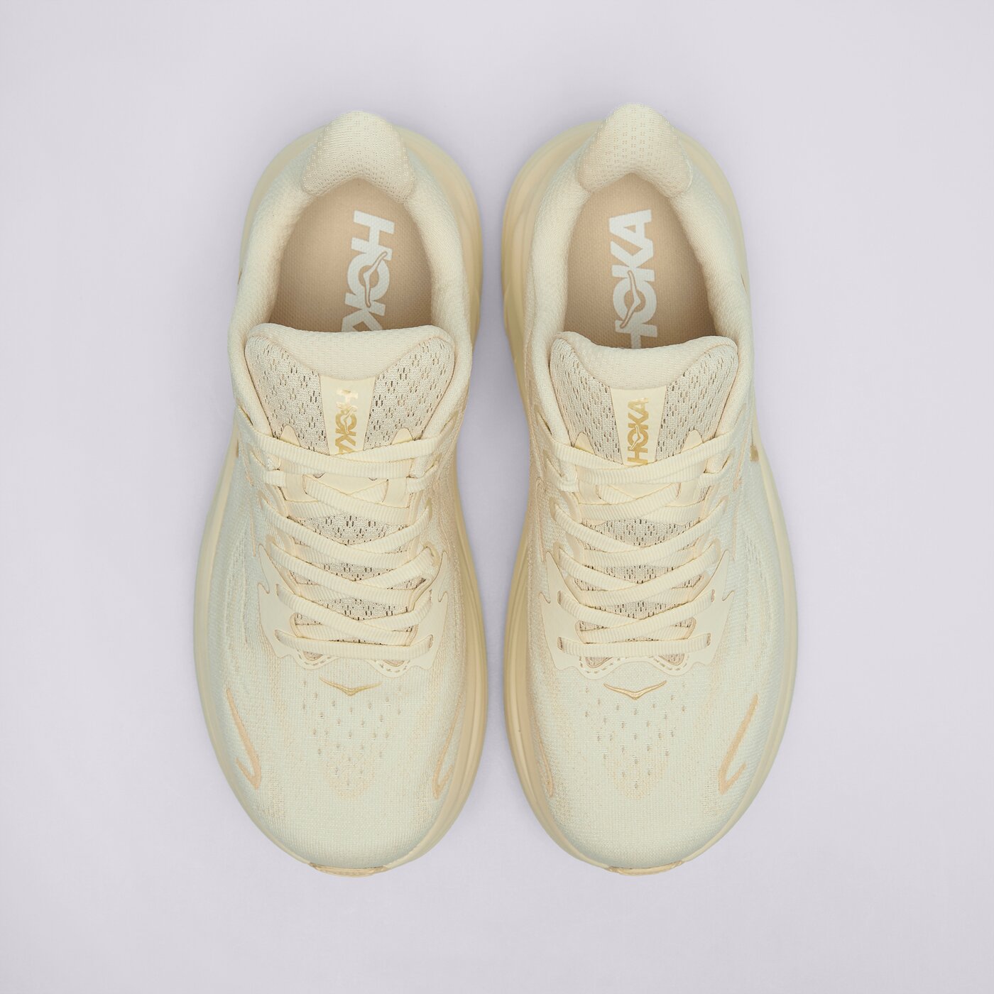 Дамски маратонки HOKA CLIFTON 10 1162031vch цвят бежов