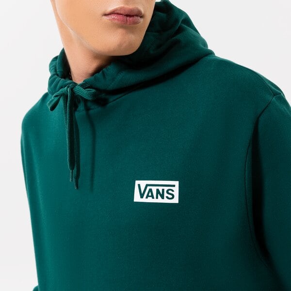 Мъжки суичър VANS СУИТЧЪР FOUNDATION MINI LOGO PO HOODY vn0007fnbks цвят зелен