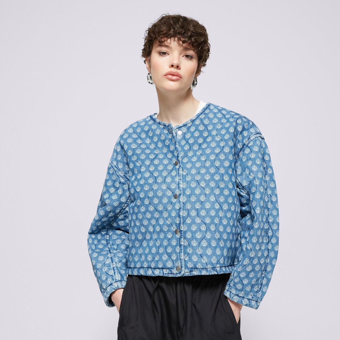 Дамско преходно яке LEVI'S ЯКЕ RUMER QUILTED LINER SHRT 001fr-0004 цвят син