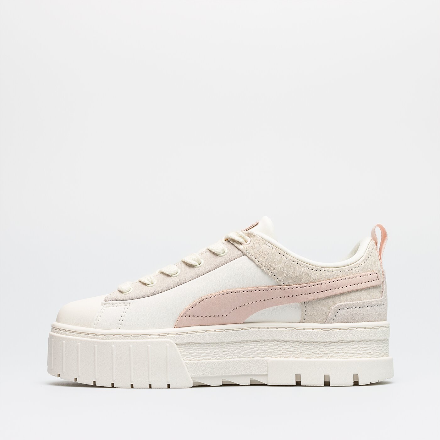 Дамски маратонки PUMA MAYZE RAW MUTED ANIMAL WNS 38757102 цвят бял