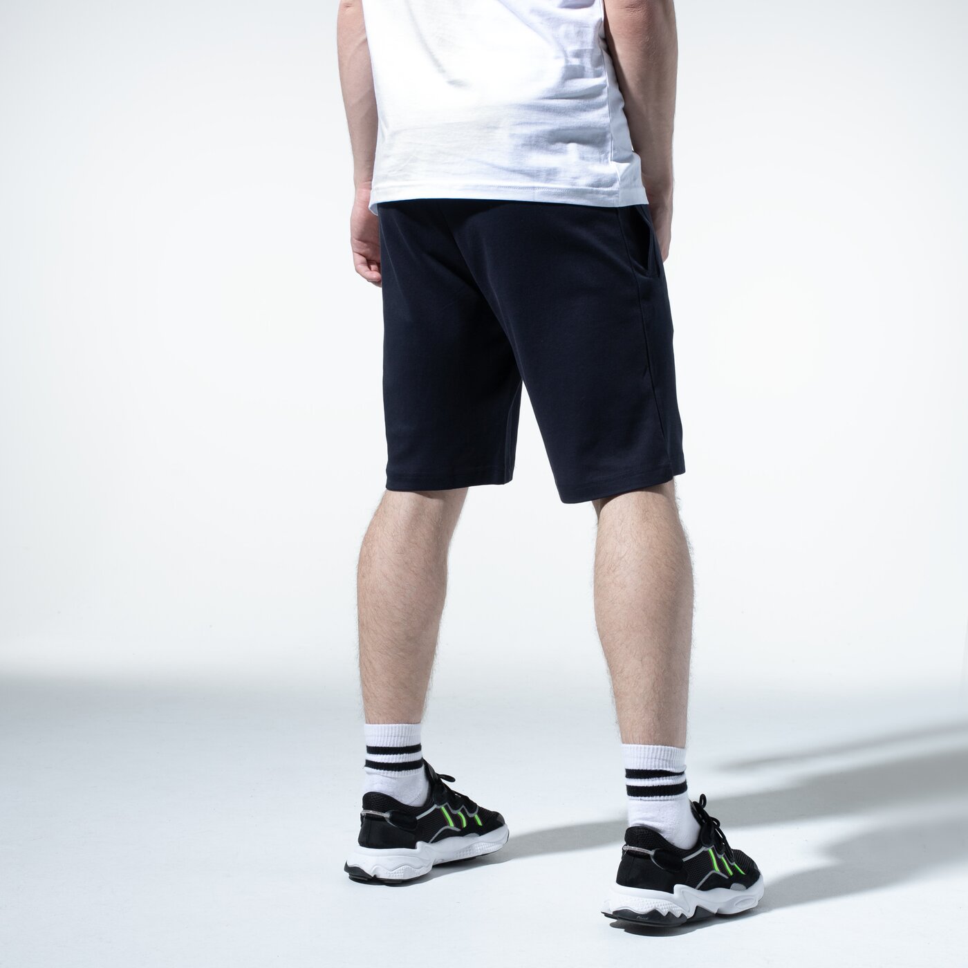 Мъжки къси панталони CHAMPION ШОРТИ BASIC SHORTS 214539bs501 цвят тъмносин