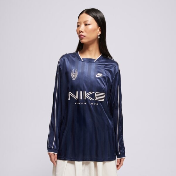 Дамска тениска NIKE ТЕНИСКА W NSW LS JERSEY im7452-410 цвят тъмносин