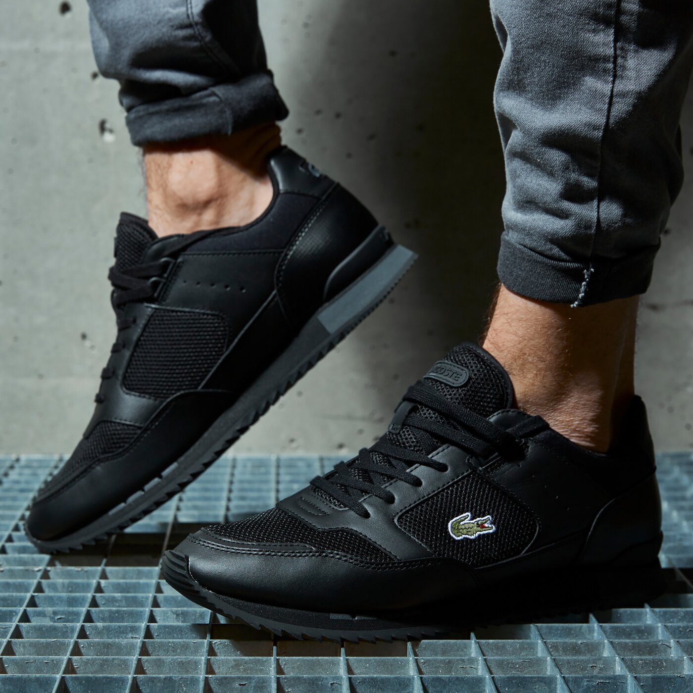 Мъжки маратонки LACOSTE PARTNER PISTE 0721 1 SMA  741sma0037237 цвят черен