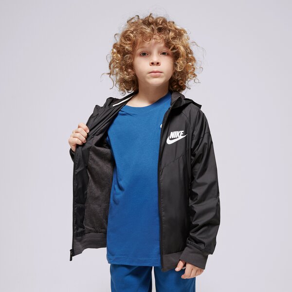 Детска преходно яке NIKE ЯКЕ K NSW WR HD JKT SSNL BOY fn8757-010 цвят черен