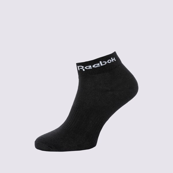 Дамски чорапи REEBOK ЧОРАПИ ACT CORE ANKLE SOCK 3P gh8166 цвят черен