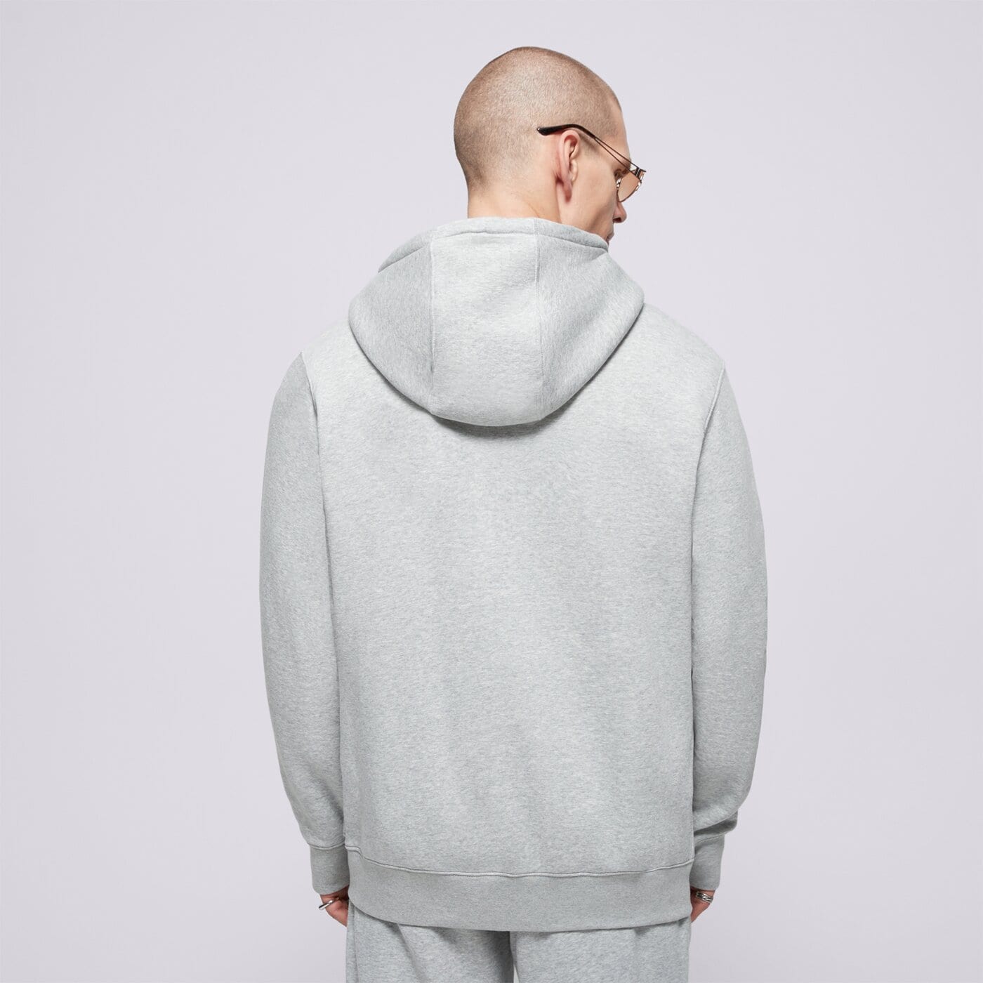 Мъжки суичър NIKE СУИТЧЪР СЪС ЗАКОПЧАВАНЕ   M NK CLUB BB FZ HOODIE fn3861-063 цвят сив