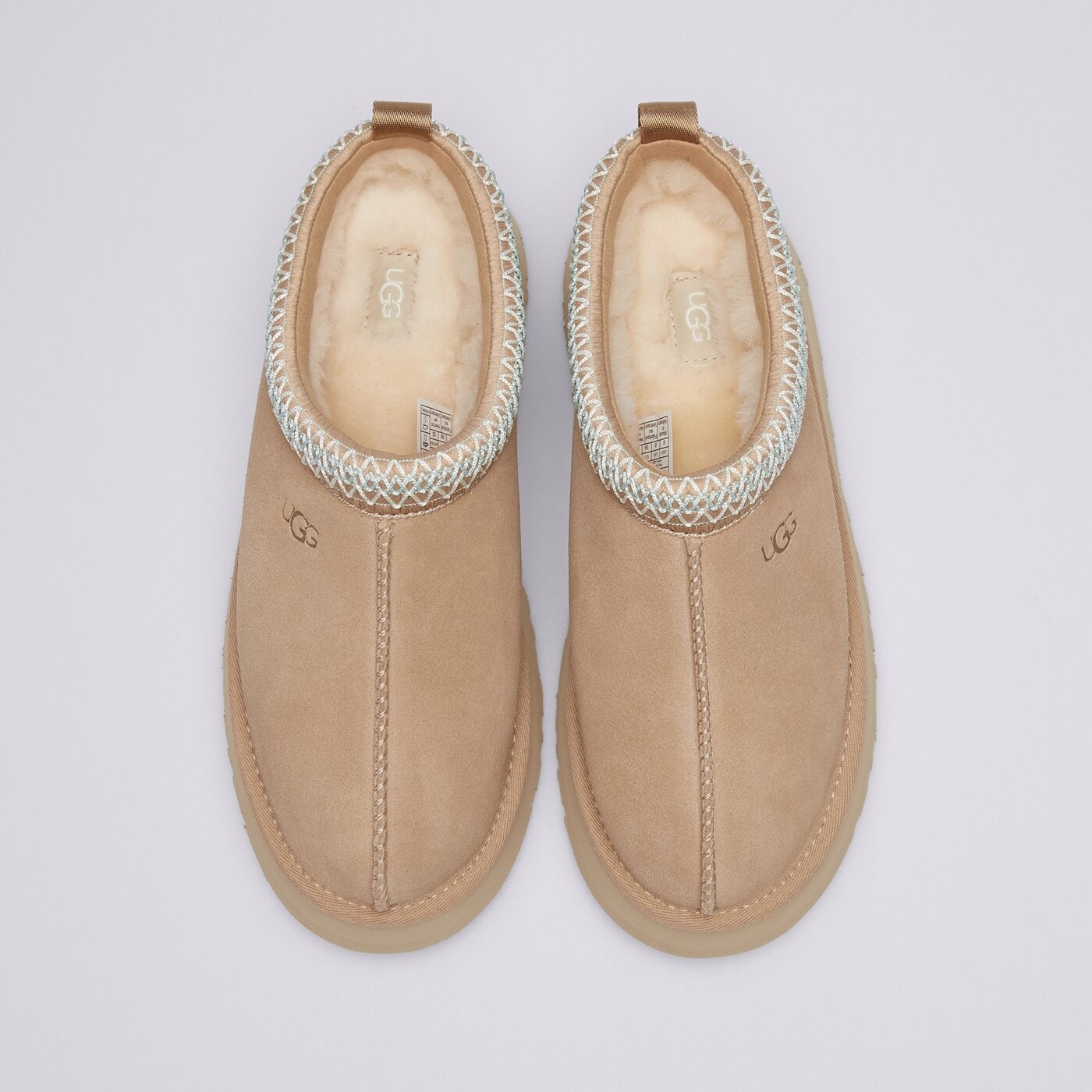 Дамски зимни обувки UGG TAZZ II 1174471-san цвят бежов