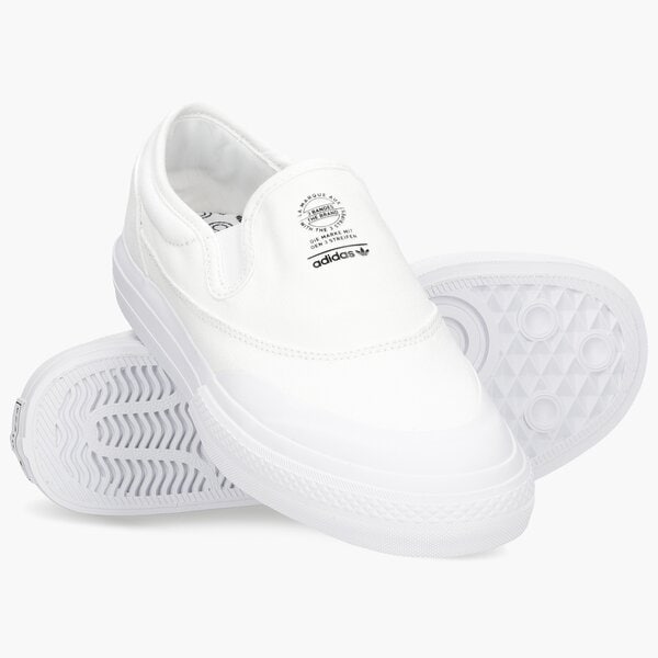 Дамски маратонки ADIDAS NIZZA RF SLIP s23725 цвят бял
