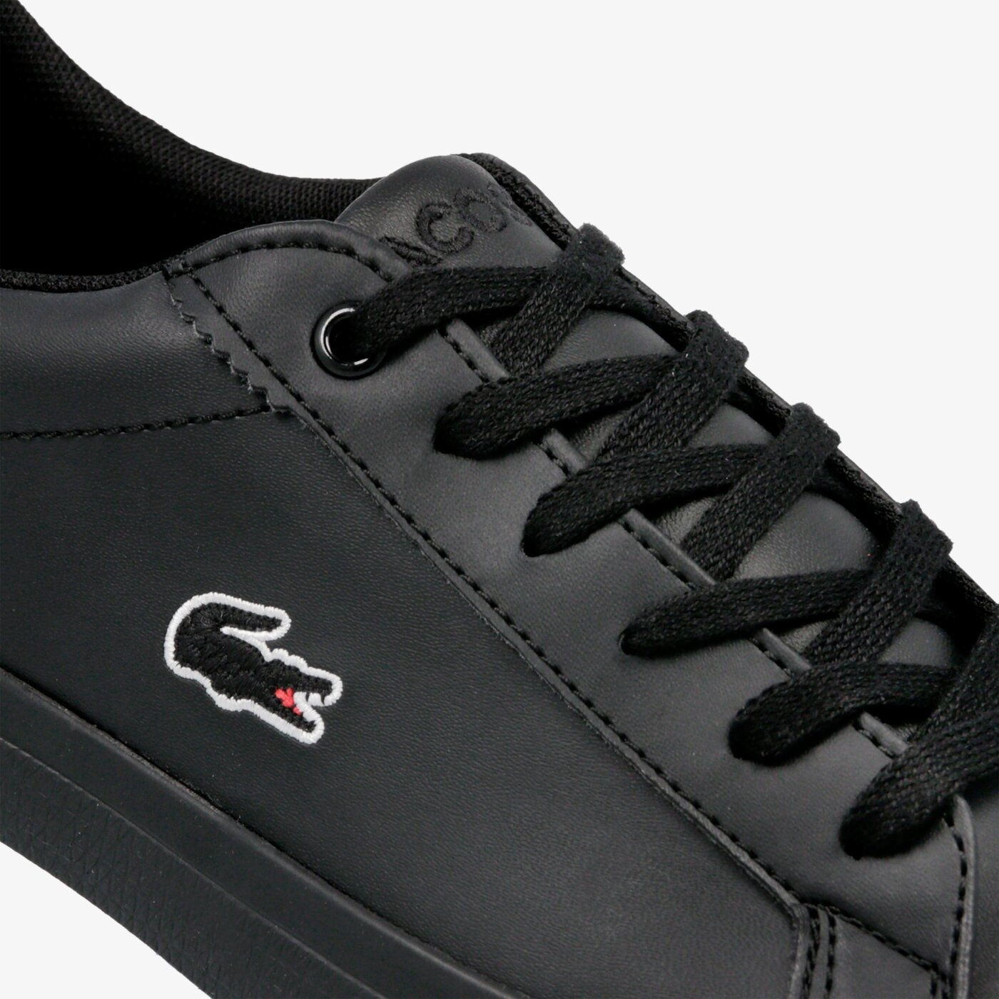 Детски маратонки LACOSTE LEROND BL 2 CUJ 737cuj002702h цвят черен