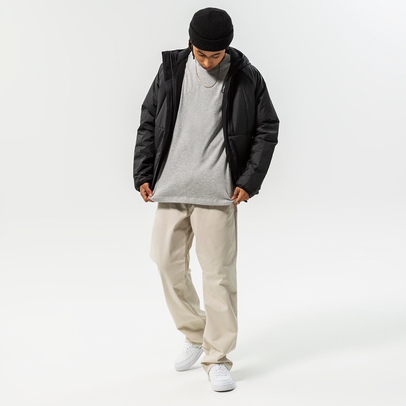 Мъжко зимно яке NIKE ЯКЕ ЗИМНО M NSW TF RPL LEGACY HD JKT dd6857-011 цвят черен