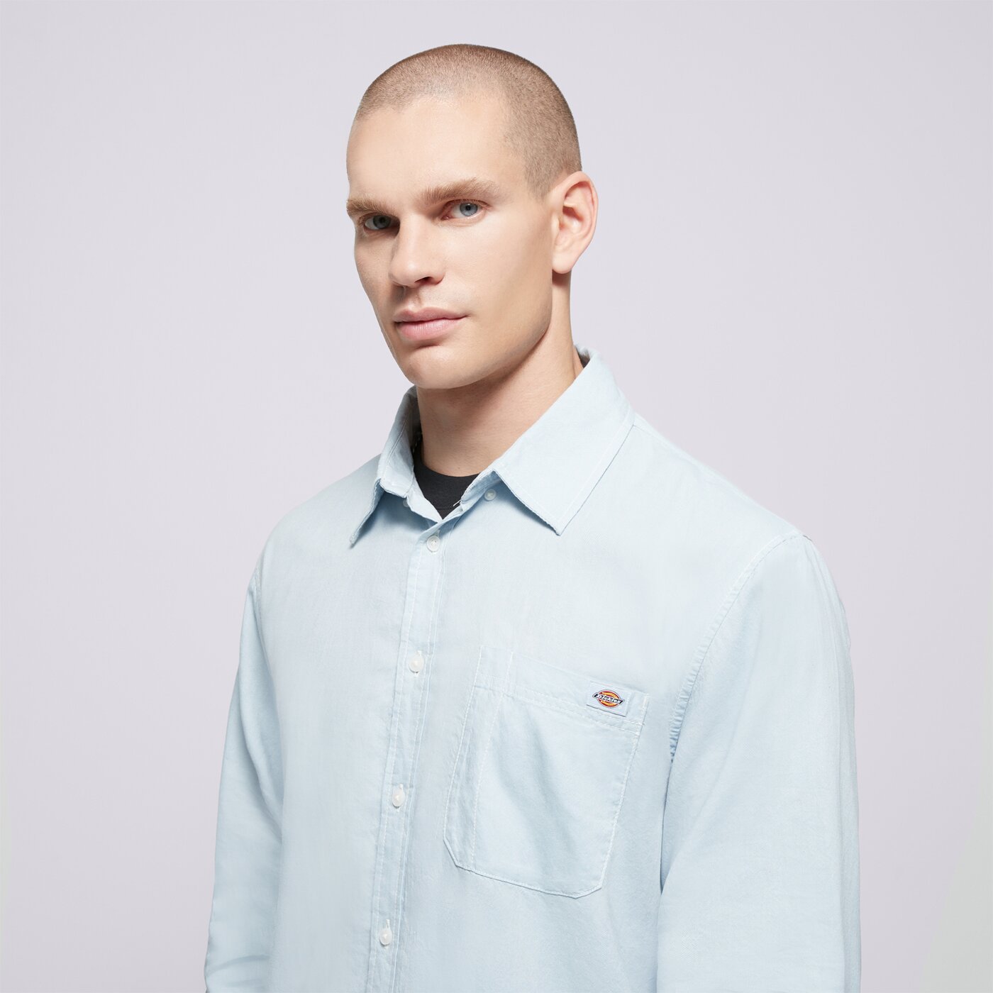 DICKIES РИЗА GALLATIN SHIRT LS dk0a87pyk661 цвят син