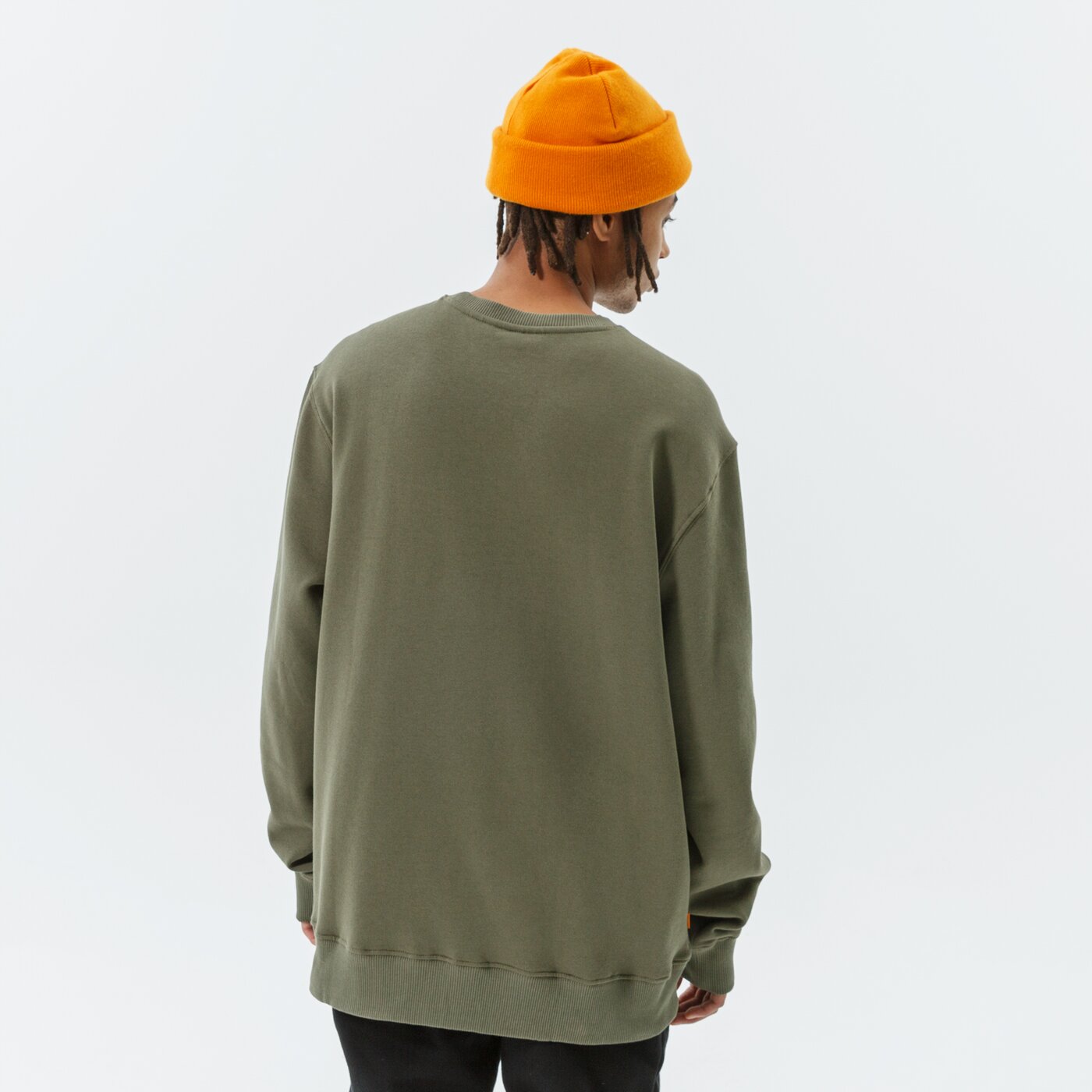 Мъжки суичър TIMBERLAND СУИТЧЪР TREE LOGO CREW GRAPE LEAF tb0a5pj8a581 цвят каки