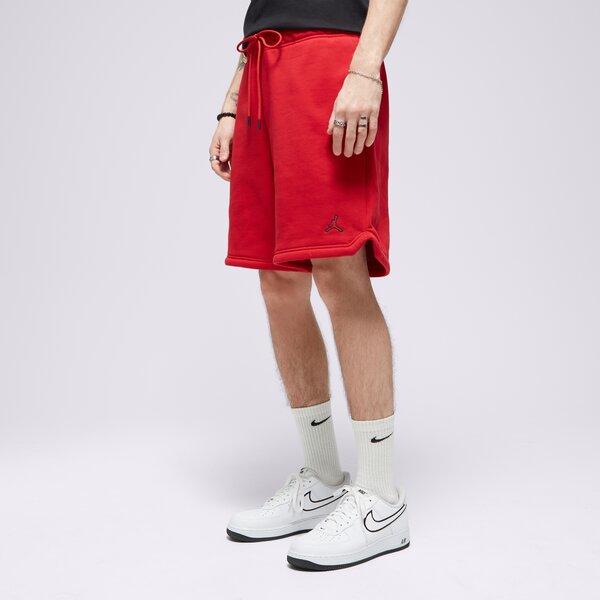 Мъжки къси панталони JORDAN ШОРТИ ESSENTIAL FLEECE SHORTS da9826-687 цвят червен