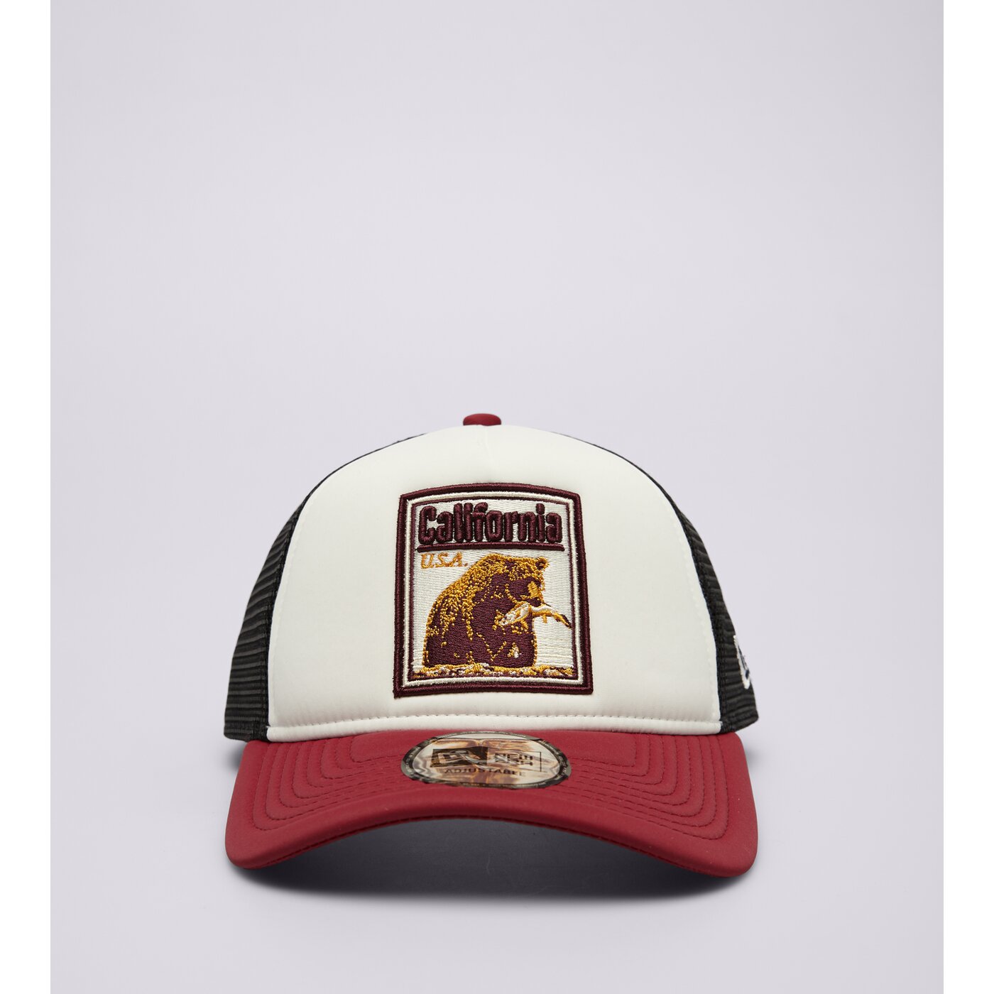 Мъжка шапка с козирка NEW ERA ШАПКА GRAPHIC PATCH TRUCKER NEW ERA 60667593 цвят бял