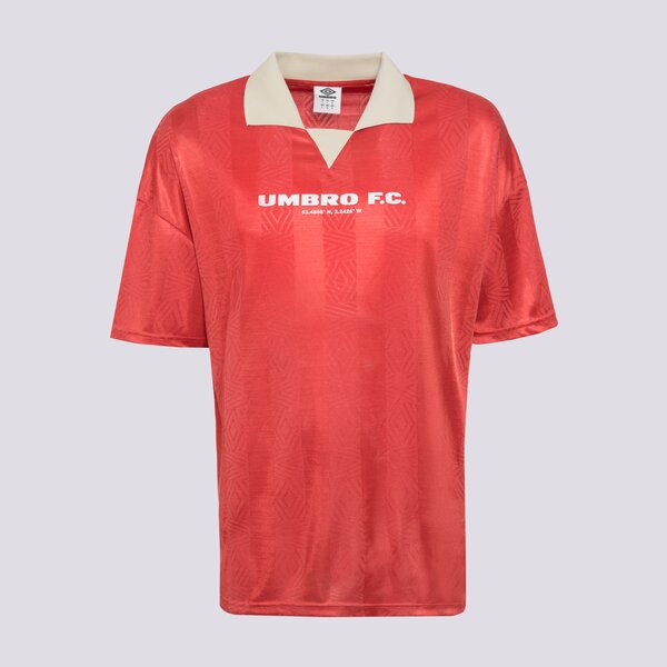 Мъжка тениска UMBRO ТЕНИСКА FOOTBALL SHIRT 66633u-msn цвят червен