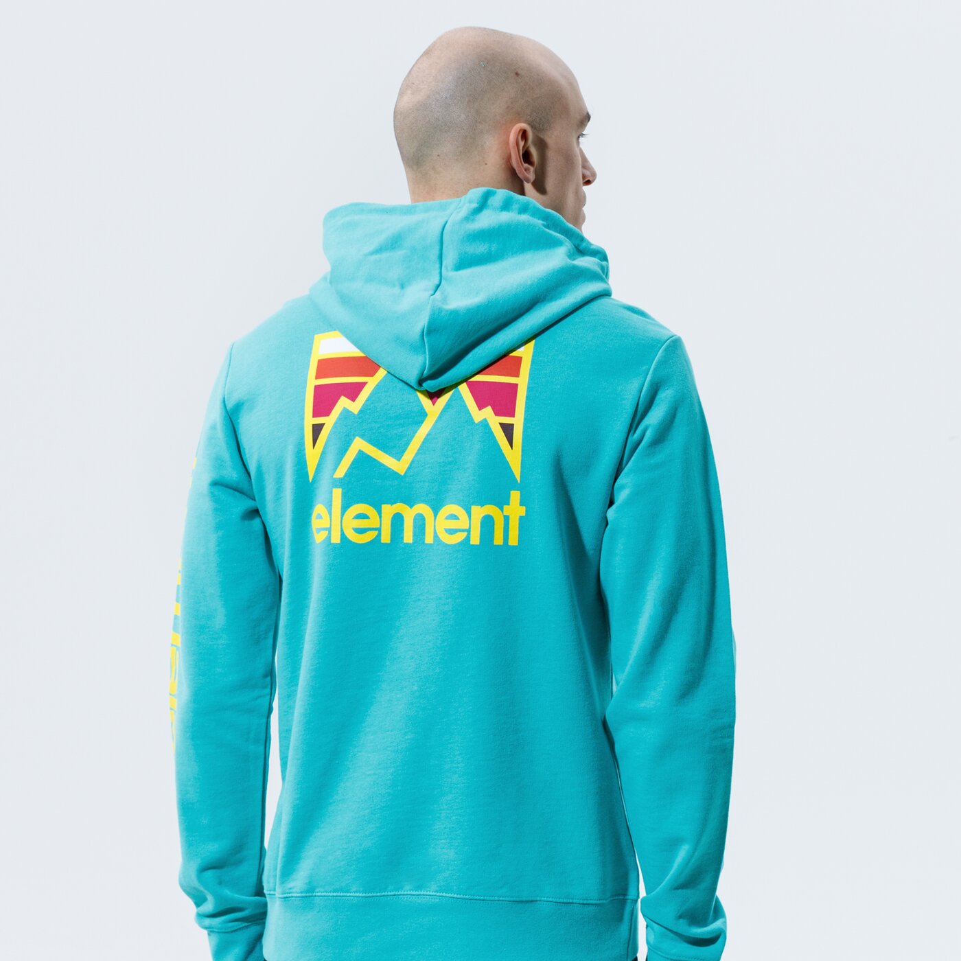 Мъжки суичър ELEMENT СУИТЧЪР С КАЧУЛКА JOINT HOOD w1hoc2elp14633 цвят син