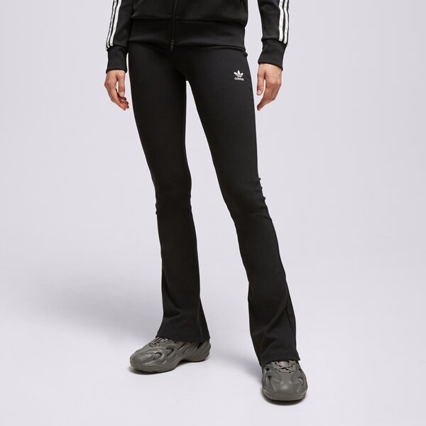 Дамски панталони ADIDAS ПАНТАЛОНИ RIB FLARED PANT ii8056 цвят черен