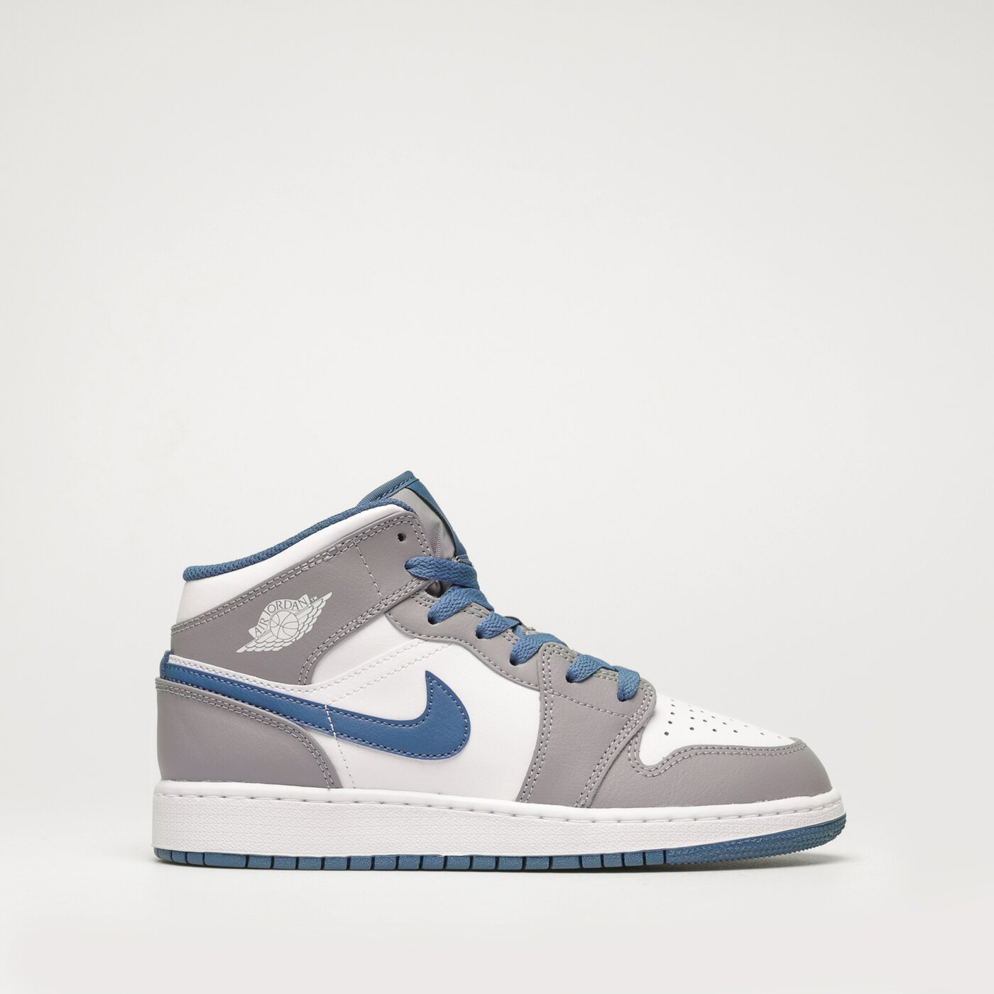 Детски маратонки AIR JORDAN 1 MID (GS) dq8423-014 цвят сив
