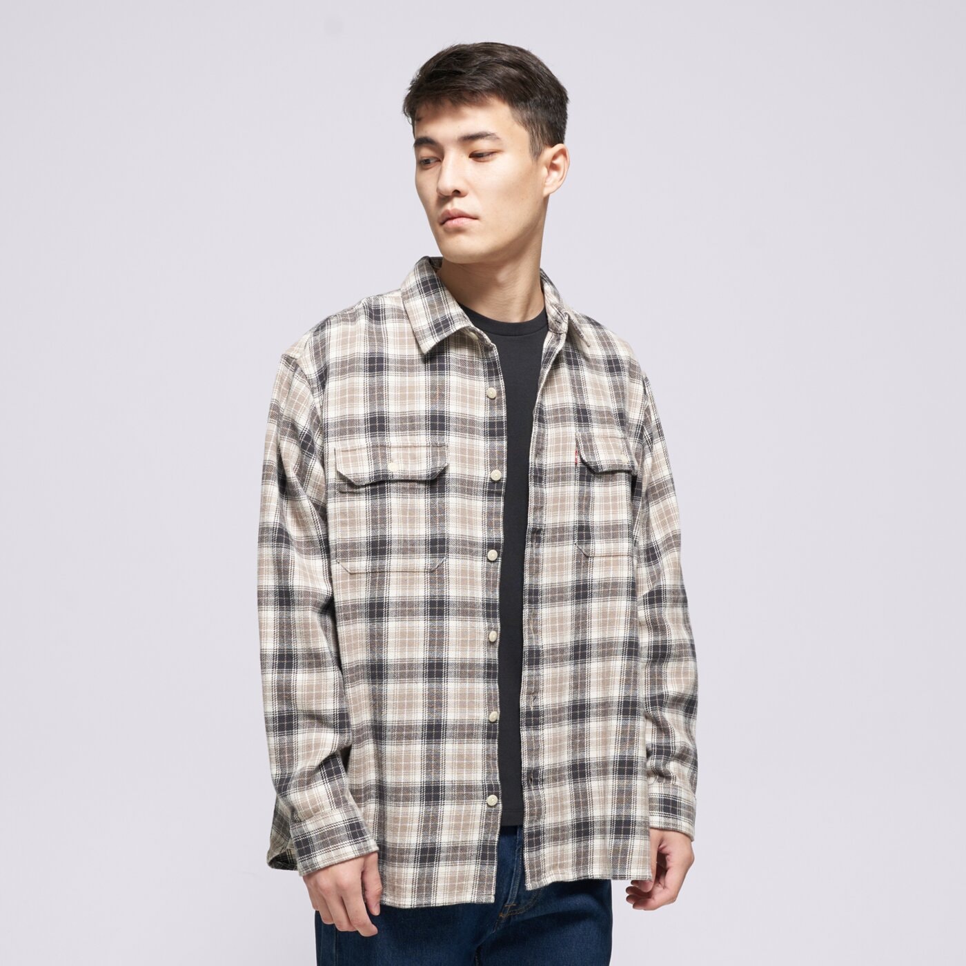 LEVI'S РИЗА JACKSON WORKER NEUTRALS 19573-0289 цвят многоцветен