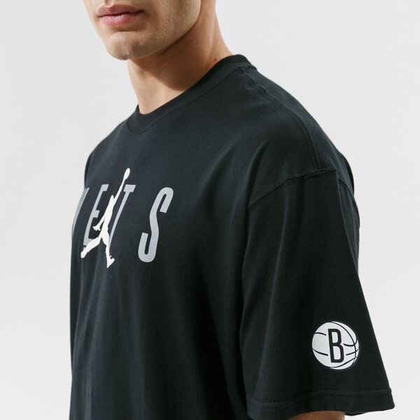 Мъжка тениска NIKE ТЕНИСКА BKN M NK CTS JDN STMT SS TEE NBA da6502-010 цвят черен