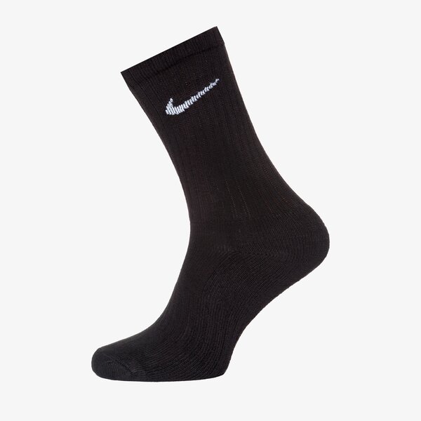 Дамски чорапи NIKE ЧОРАПИ 3PPK VALUE COTTON CREW sx4508-001 цвят черен