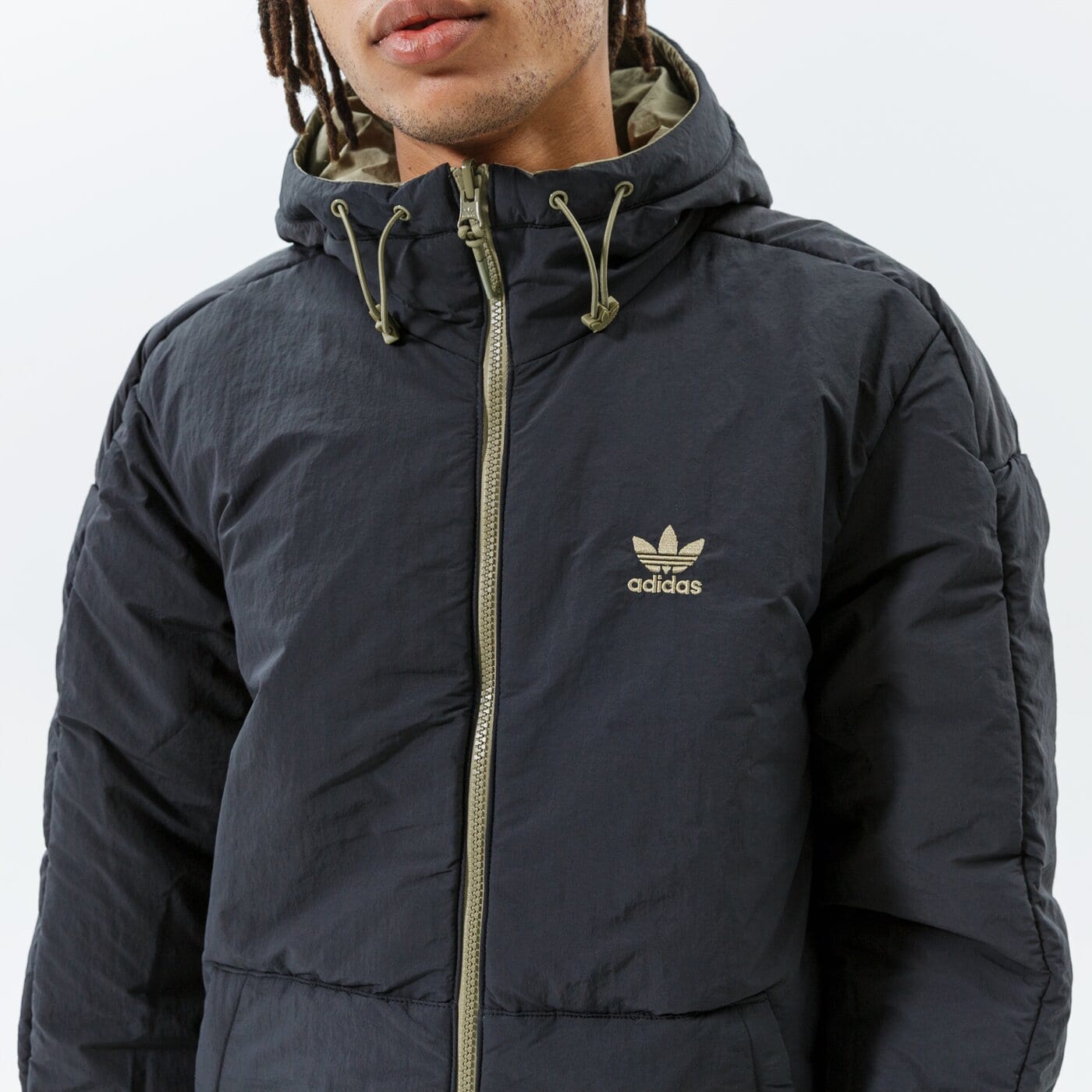 Мъжко зимно яке ADIDAS ЯКЕ LOCK-UP PADD JK h14121 цвят черен
