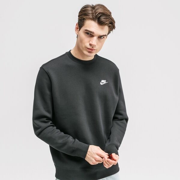 Мъжки суичър NIKE СУИТЧЪР SPORTSWEAR CLUB FLEECE bv2662-010 цвят черен