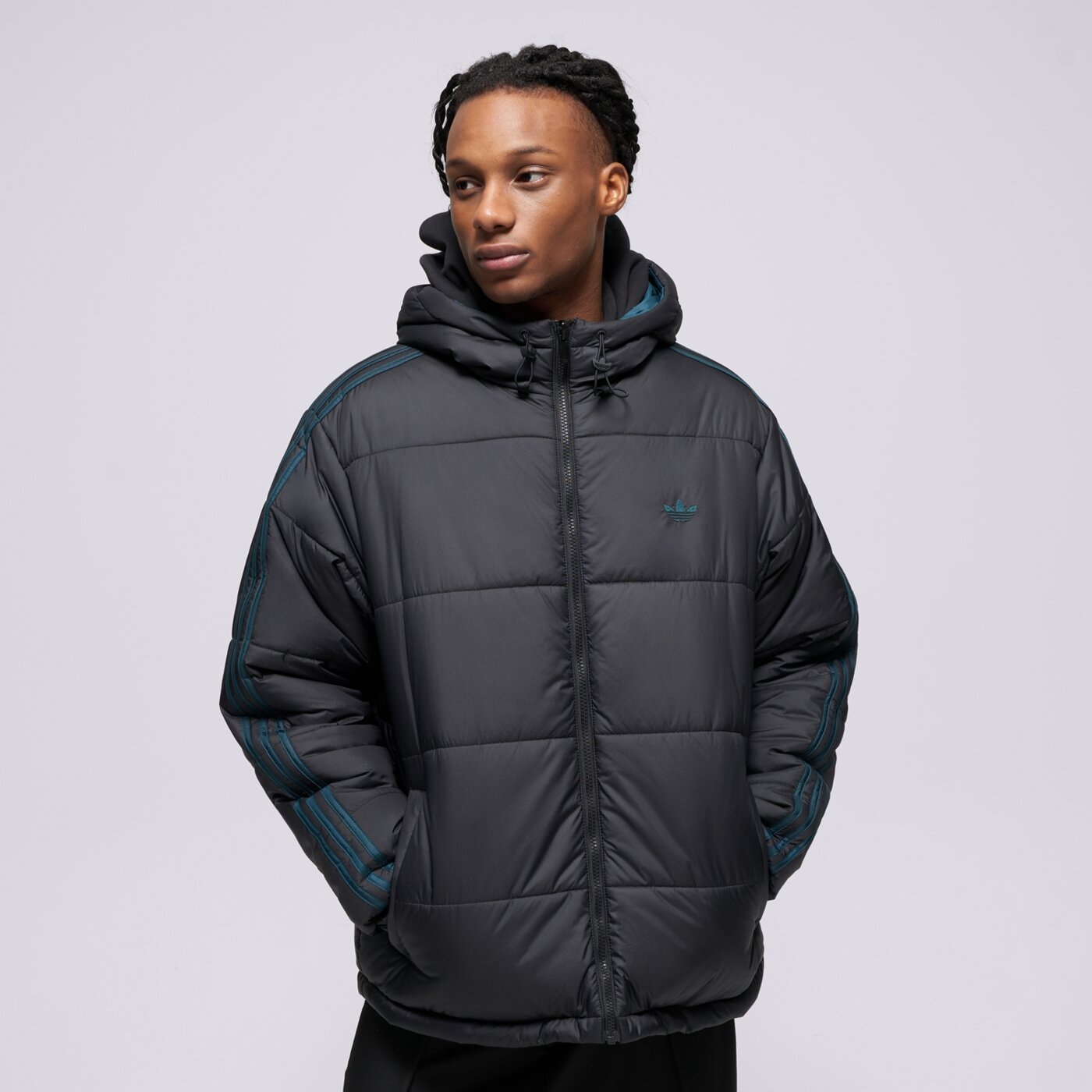 Мъжко зимно яке ADIDAS ЯКЕ ПУХЕН ADIC REV JKT jx6447 цвят зелен