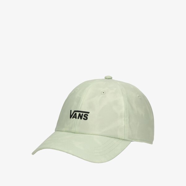 Дамска шапка с козирка VANS ШАПКА WM COURT SIDE PRINTED HAT vn0a34grynt1 цвят зелен