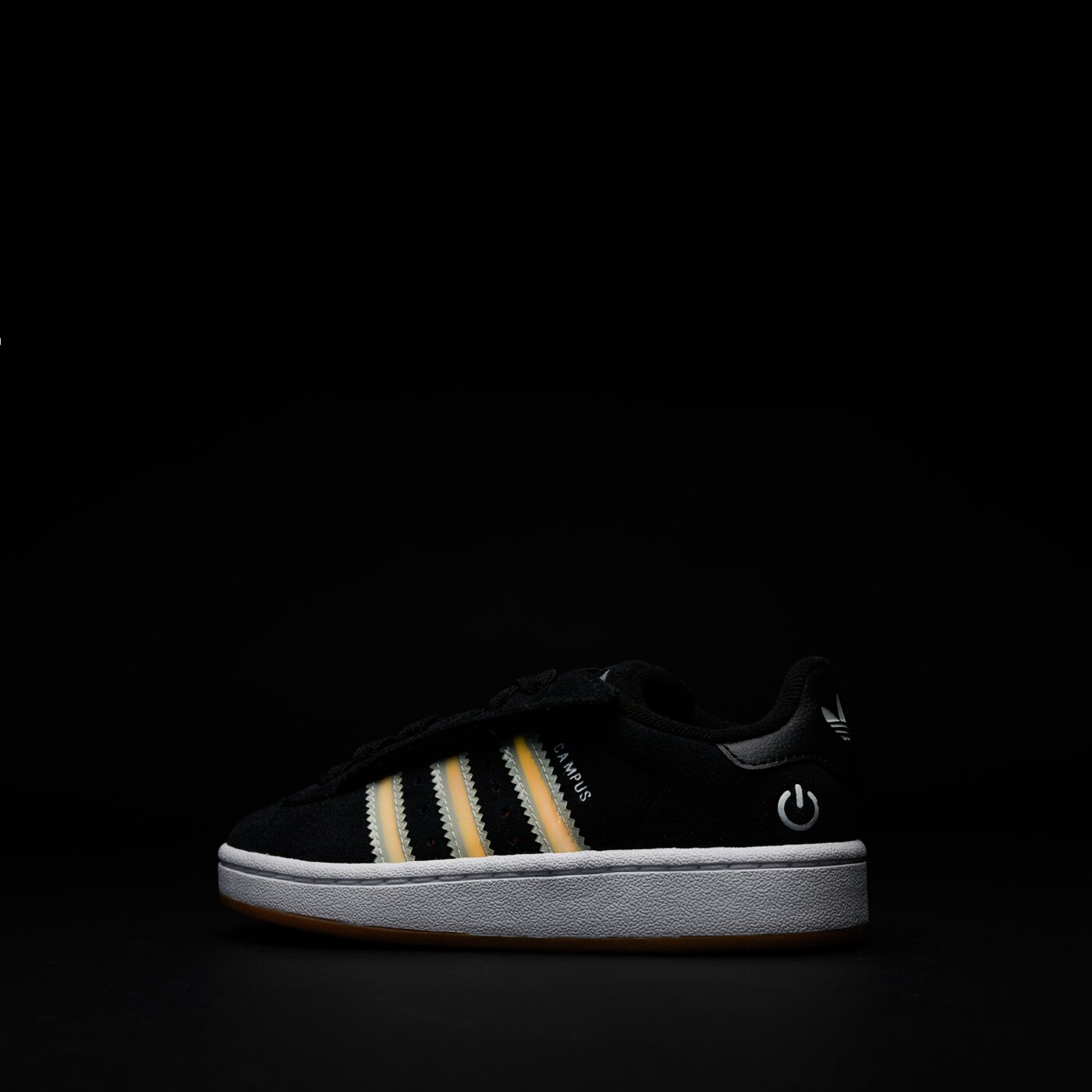 Детски маратонки ADIDAS CAMPUS 00S LED LIGHTS CF EL C js1277 цвят черен
