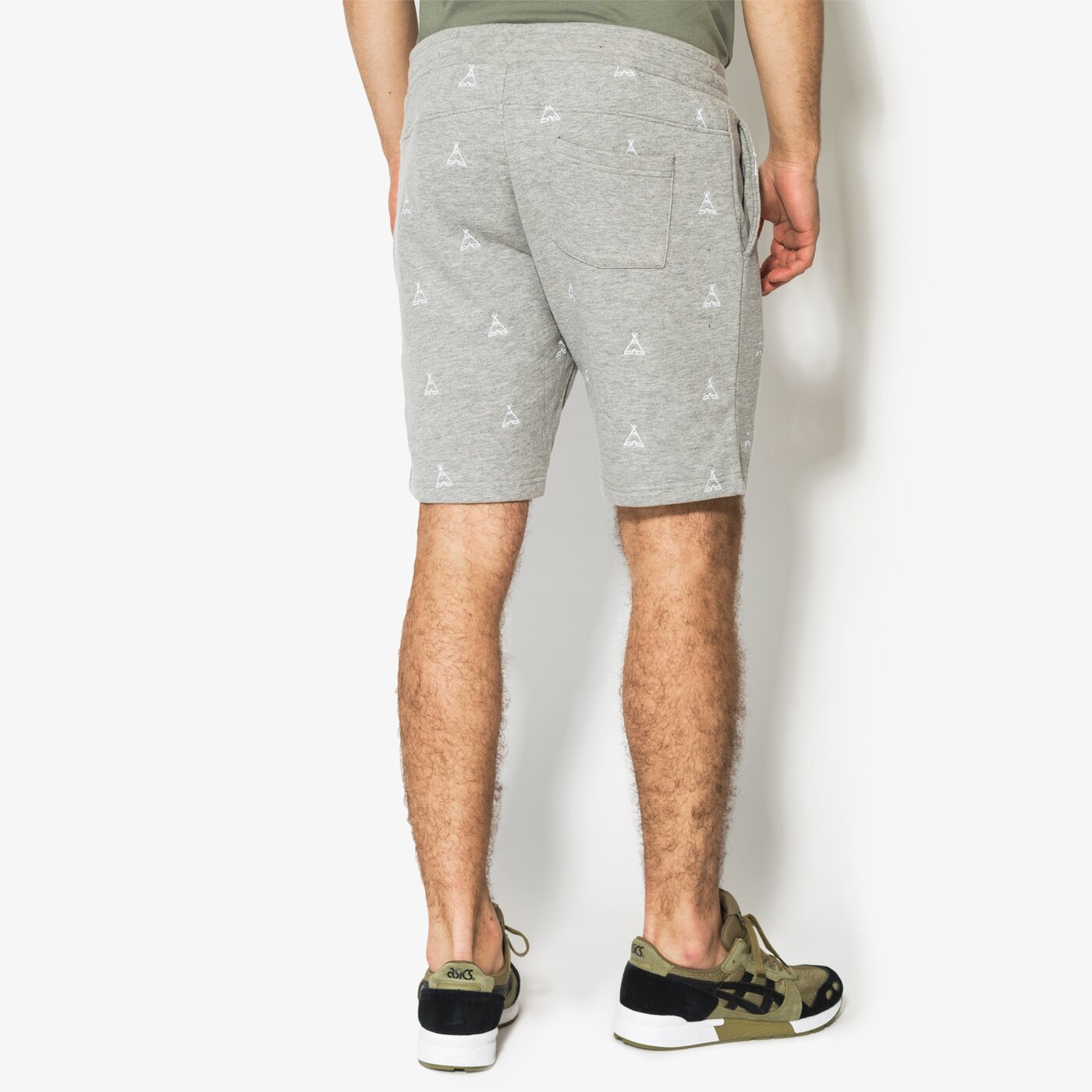 Мъжки къси панталони CONFRONT ШОРТИ TIPI cf18szm08001 цвят сив