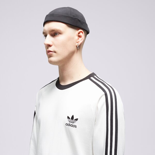 Мъжка тениска ADIDAS ТЕНИСКА 3 STRIPES LS T ia4879 цвят бял