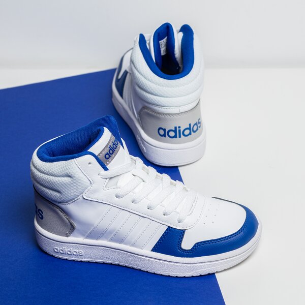 Детски маратонки ADIDAS HOOPS MID 2.0 I gw4838 цвят бял
