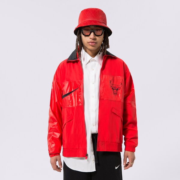 Мъжко преходно яке NIKE ЯКЕ ПРЕХОДЕН CHI M NK LTWT JKT CTS GX NBA dr9201-657 цвят червен