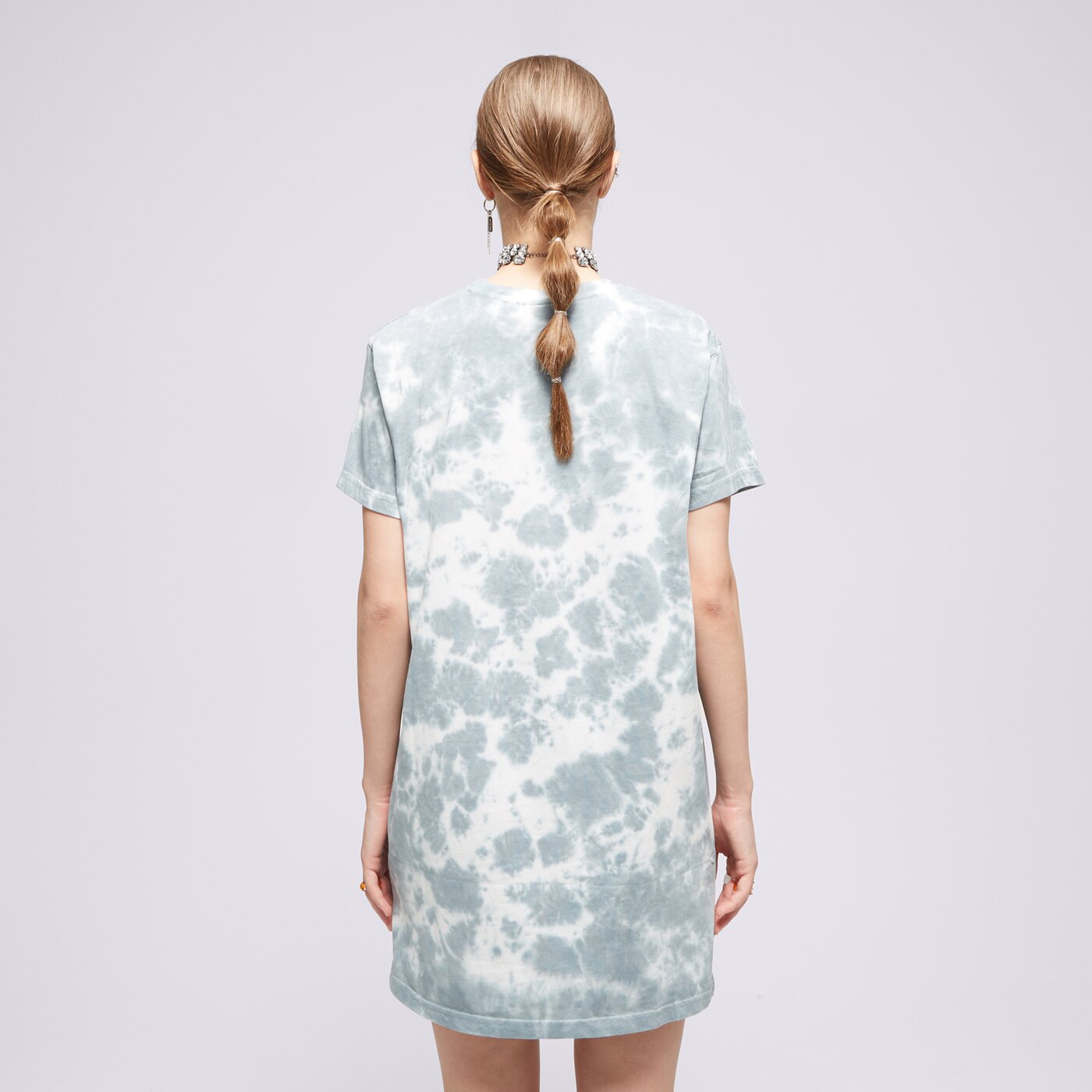 Дамски ELLESSE РОКЛЯ ADORE TIE DYE АНЦУГS TD sgm14193944 цвят зелен