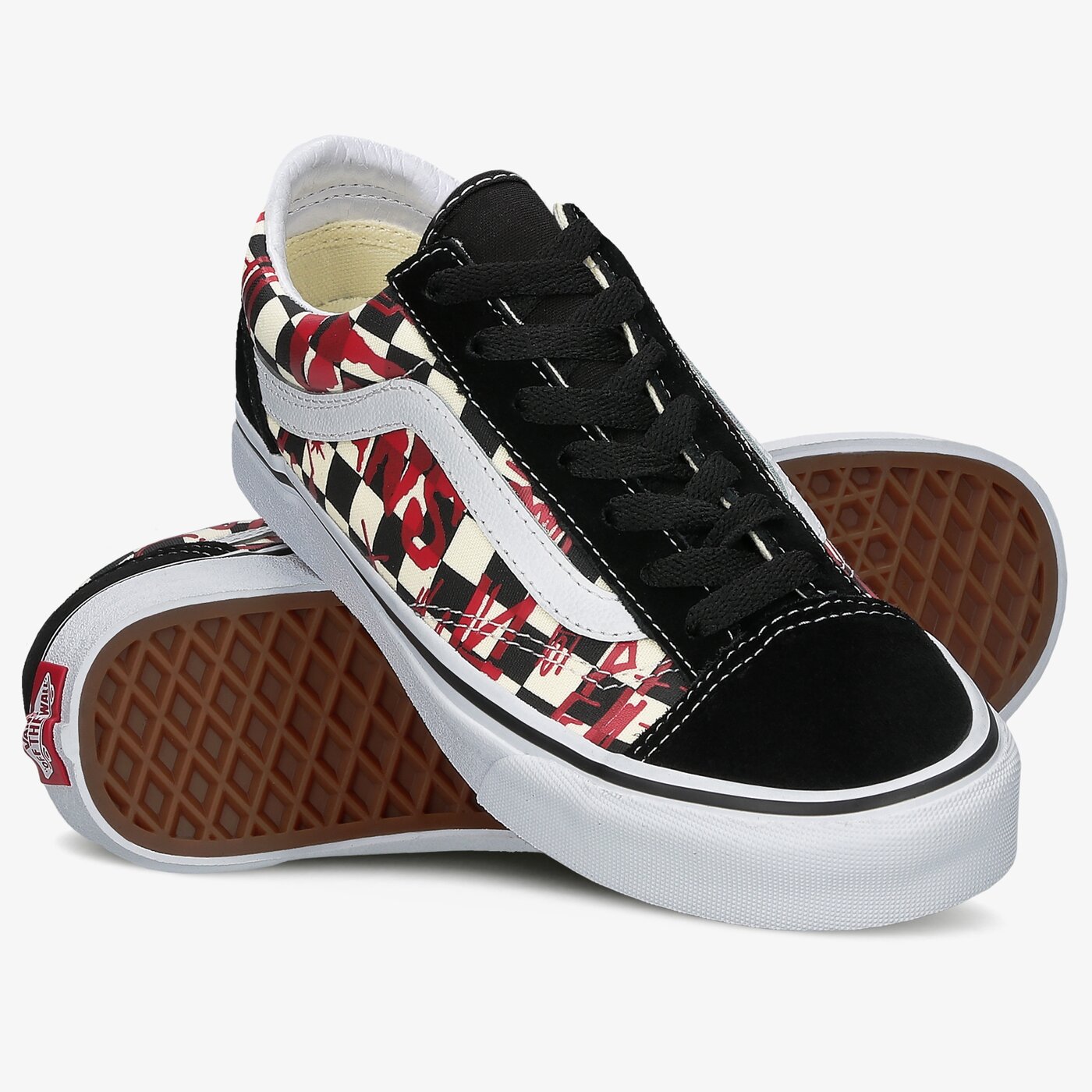 Дамски маратонки VANS UA STYLE 36 vn0a3dz31iw1 цвят червен