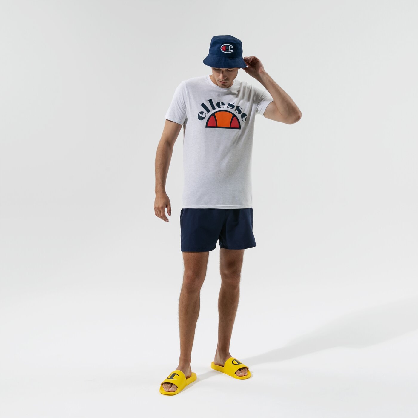 Мъжка тениска ELLESSE ТЕНИСКА TEZZA GRM WHT MRL smg13519909 цвят сив