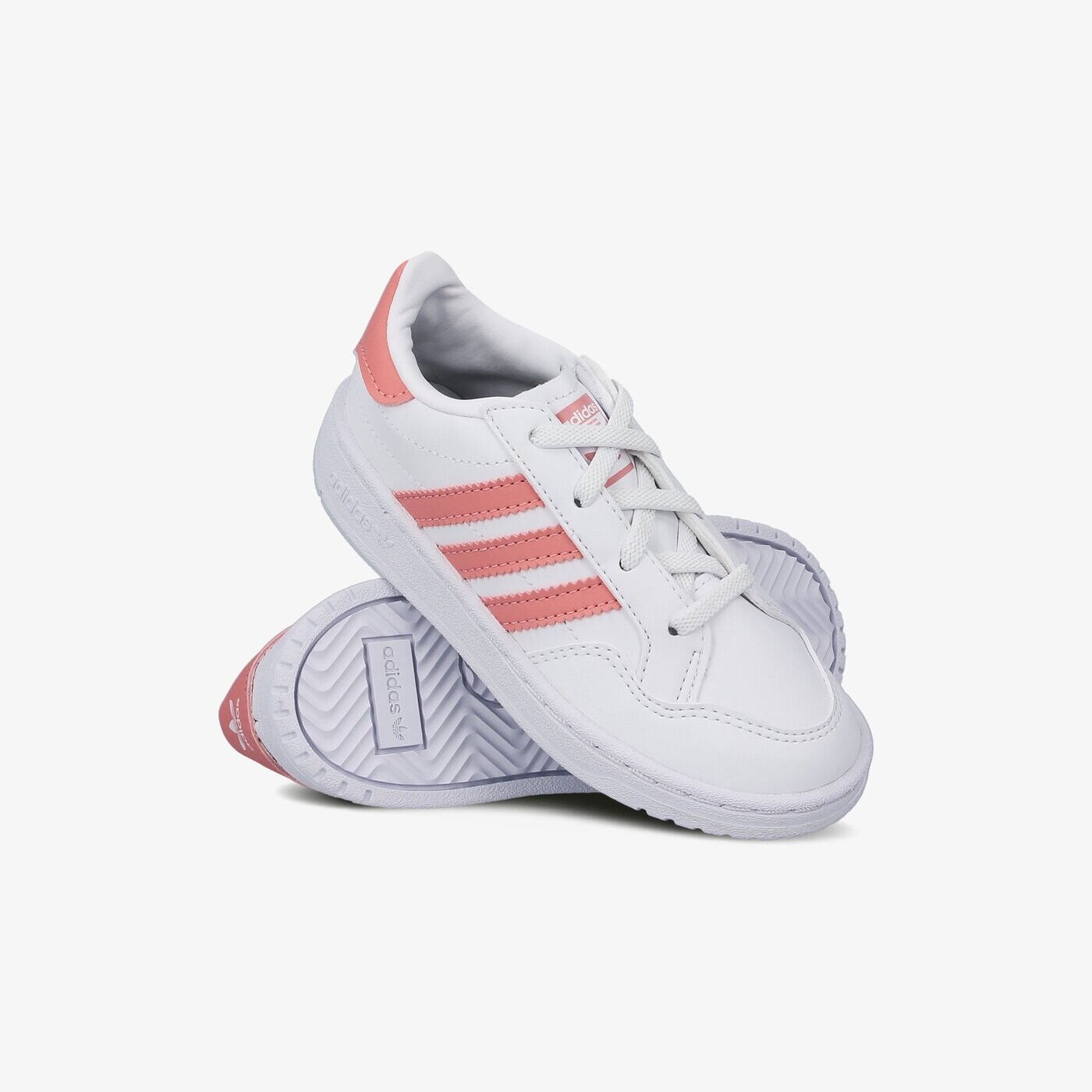 Детски маратонки ADIDAS NOVICE EL I ef6829 цвят бял
