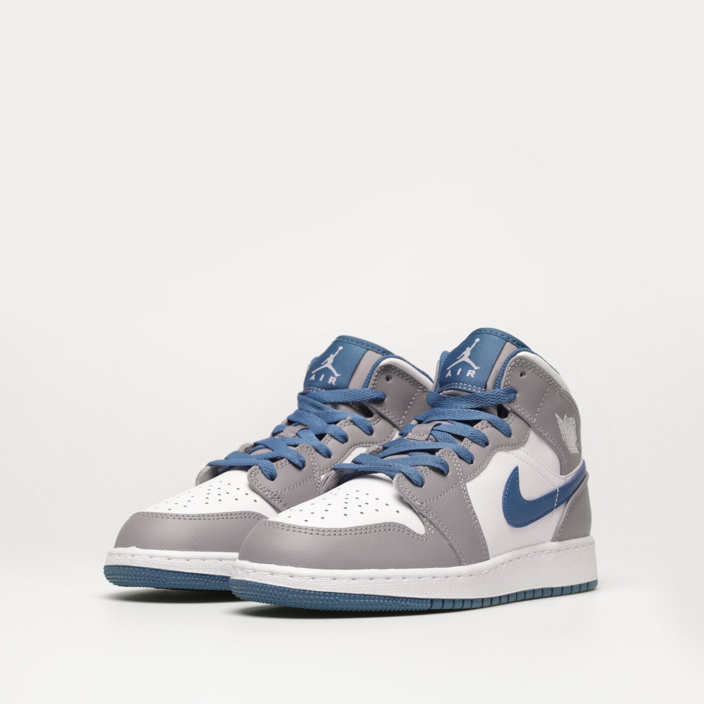 Детски маратонки AIR JORDAN 1 MID (GS) dq8423-014 цвят сив