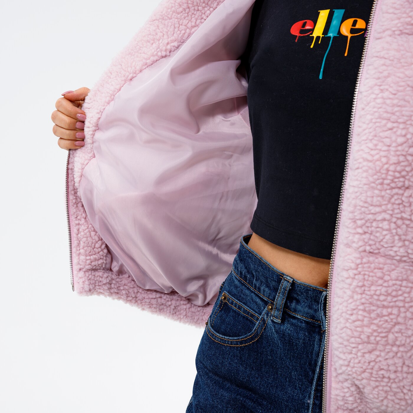 Дамско зимно яке ELLESSE ЯКЕ JUSTINE PADDED JACKET LPINK sgl13411808 цвят розов