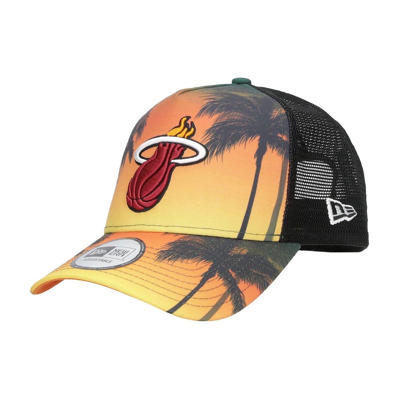 Мъжка шапка с козирка NEW ERA ШАПКА SUMMER CITY TRUCKER HEAT MIAMI HEAT BLK 60137589 цвят многоцветен