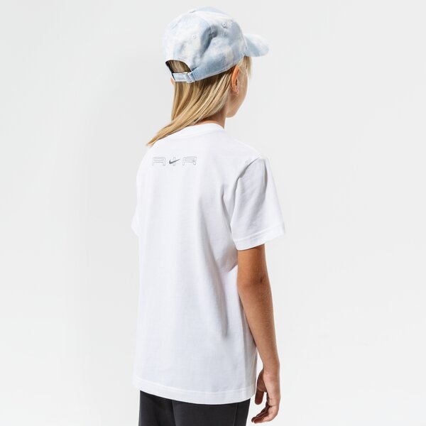 Детска тениска NIKE ТЕНИСКА G NSW TEE BF NIKE AIR GIRL dj6933-100 цвят бял