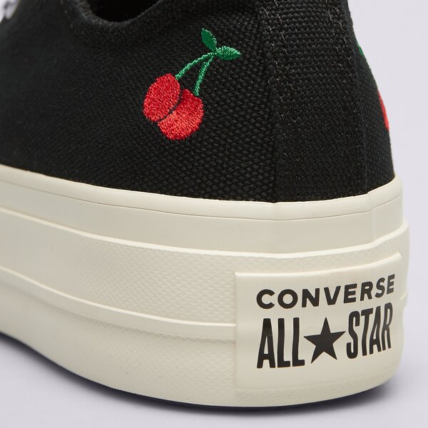 Дамски маратонки CONVERSE CHUCK TAYLOR ALL STAR LIFT a08862c цвят черен