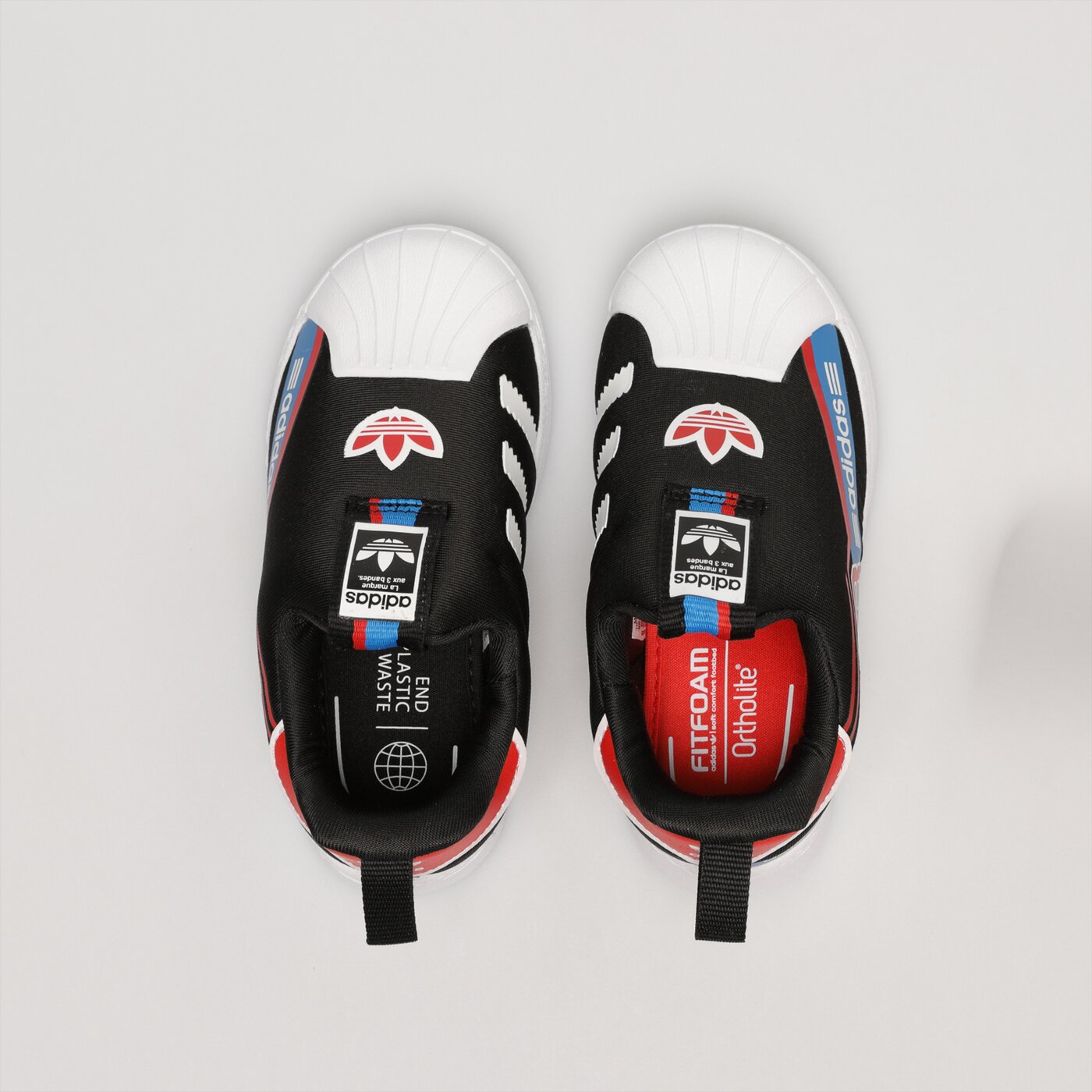 Детски маратонки ADIDAS SUPERSTAR 360 I hq4076 цвят зелен