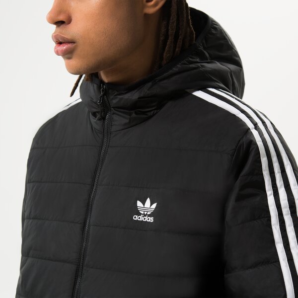 Мъжко зимно яке ADIDAS ЯКЕ ЗИМНО PAD HOODED PUFF hl9211 цвят черен