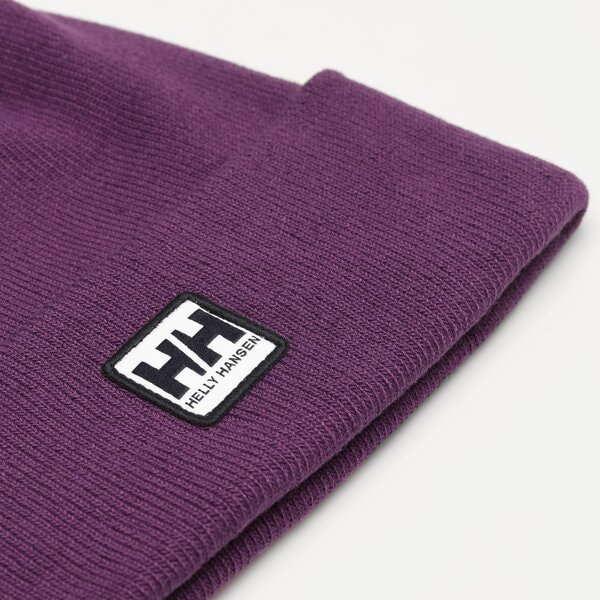 Дамска зимна шапка HELLY HANSEN ШАПКА URBAN CUFF BEANIE 67154670 цвят виолетов