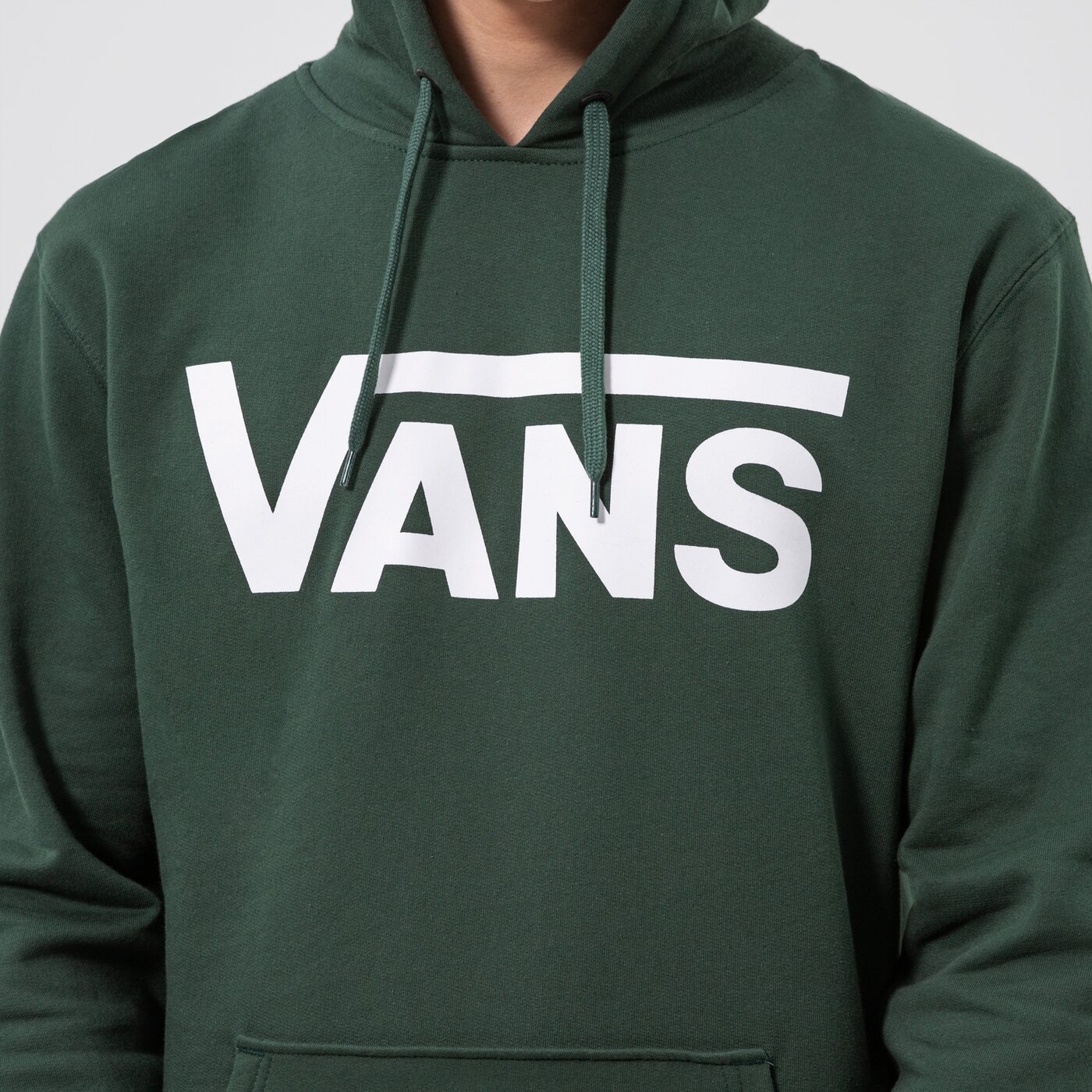 Мъжки суичър VANS СУИТЧЪР С КАЧУЛКА MN   VANS CLASSIC PO HOODIE II vn0a456b4cl цвят зелен